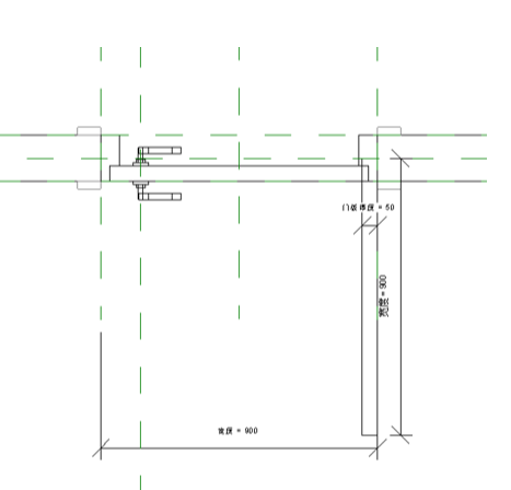 image.png 腿腿教学网-BIM等级考试二级建筑教程 |2.10 普通门族实例——平面表达