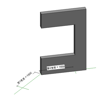 image.png 腿腿教学网-BIM等级考试二级建筑教程 |2.13 转角窗族实例