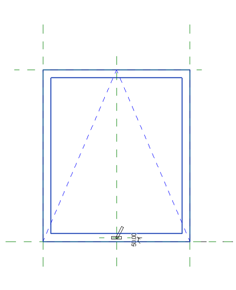 image.png 腿腿教学网-BIM等级考试二级建筑教程 | 2.15 幕墙窗-单扇竖向平开窗族