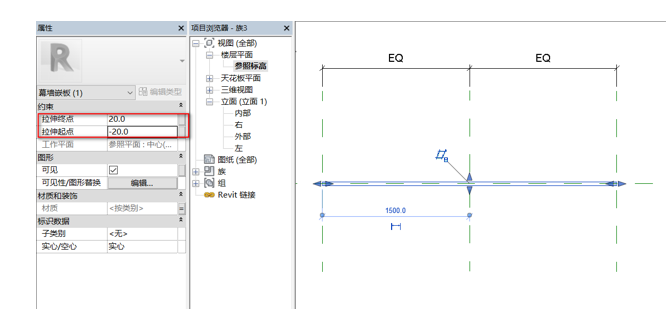 image.png 腿腿教学网-BIM等级考试二级建筑教程 | 2.16 带驳接爪幕墙嵌板族(四)