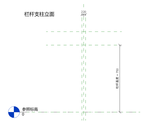 image.png 腿腿教学网-BIM等级考试二级建筑教程 | 2.19 公制栏杆-支柱