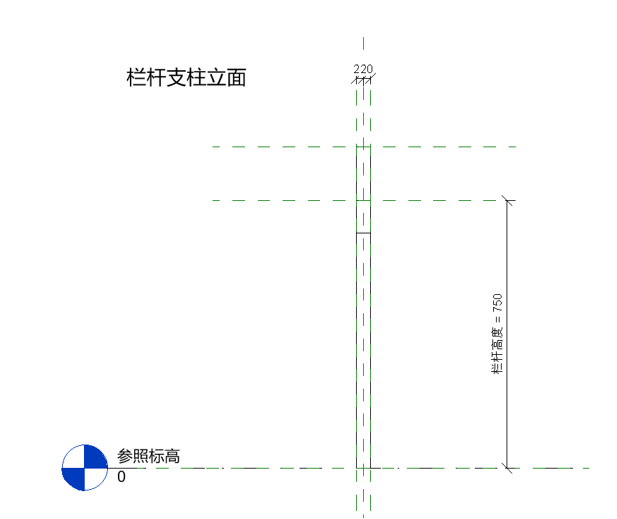 image.png 腿腿教学网-BIM等级考试二级建筑教程 | 2.19 公制栏杆-支柱