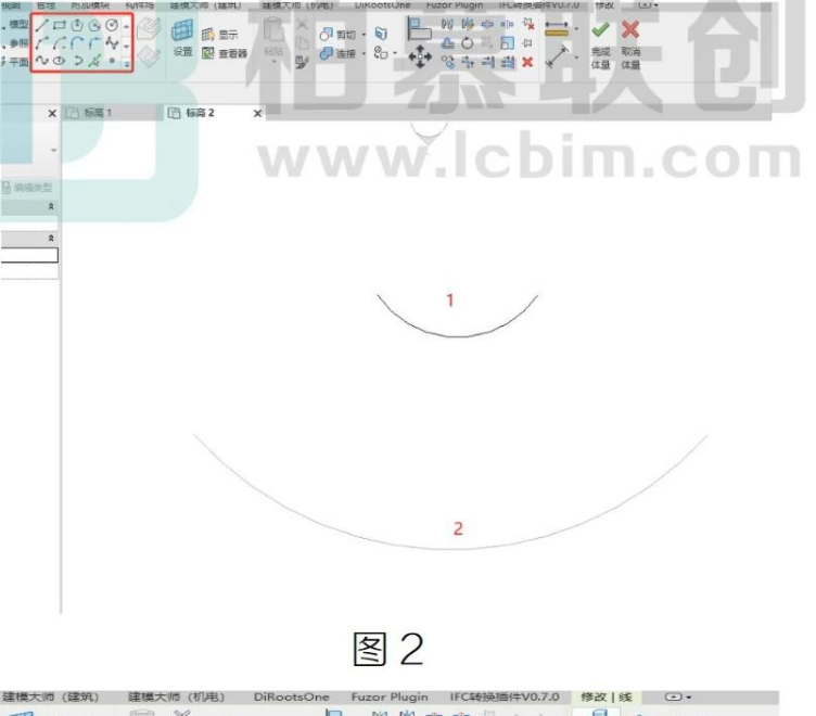 腿腿教学网-BIM教程| Revit中如何建立不规则墙体图文教程（文/LX）