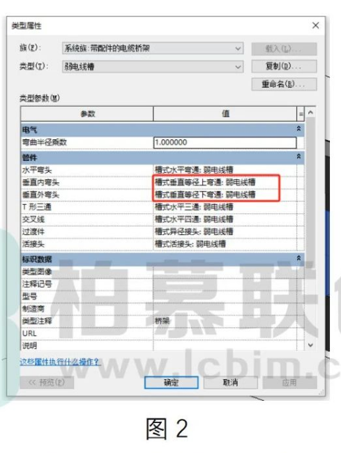 腿腿教学网-BIM教程 | Revit中如何正确设置桥架的弯头图文教程（文/魏誉）