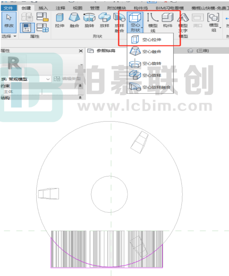 腿腿教学网-BIM教程 | Revit中如何创建曲面字体的图文教程