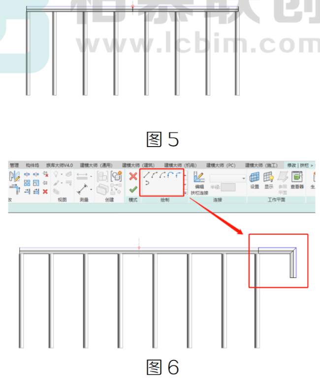 腿腿教学网-BIM教程 | 栏杆扶手的基础设置（二）图文教程