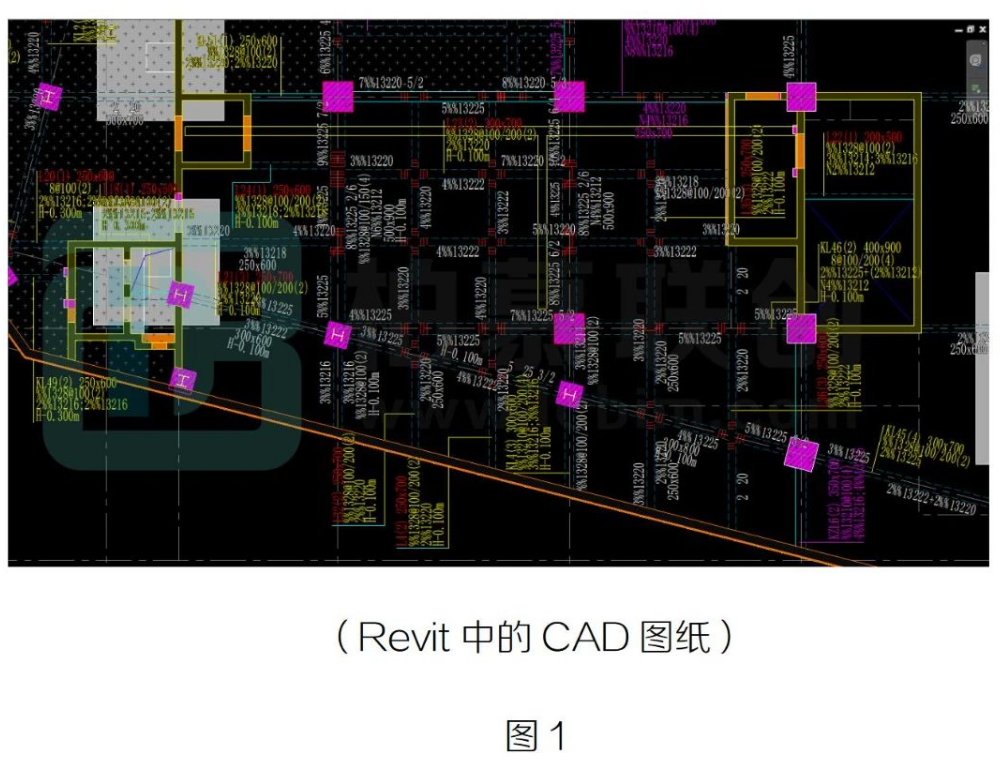 image.png 腿腿教学网-Revit中链接CAD图纸以后图元无法选择解决方法的图文教程