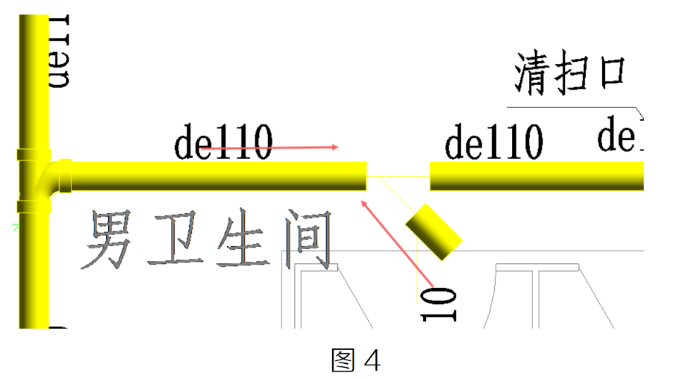 腿腿教学网-Revit中顺水三通方向不对解决方法的图文教程