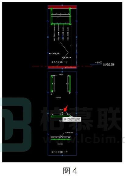 腿腿教学网-Revit中对“综合支架剖面”进行“水平视图裁断”及“移动视图区域”的处理图文教程