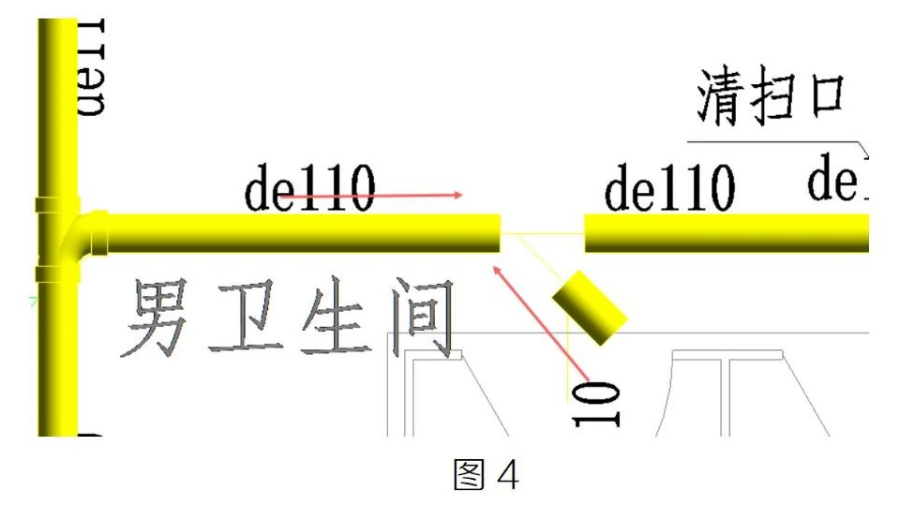 腿腿教学网-Revit中顺水三通方向不对怎么改的图文教程