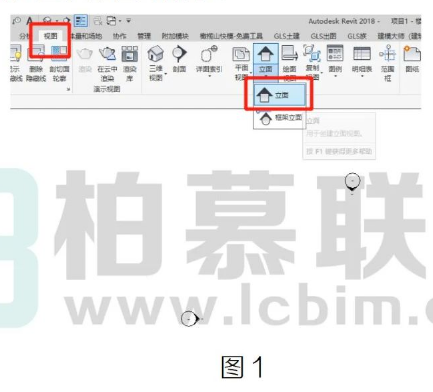 腿腿教学网-Revit中立面如何添加与调整的图文教程