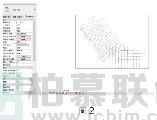 腿腿教学网-Revit中斜向项目怎么正着画图的图文教程