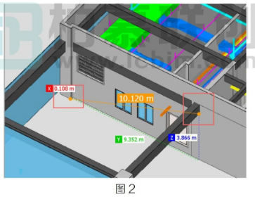 image.png 腿腿教学网-Navisworks中测量构件高程图文教程(文/BIM小妹)
