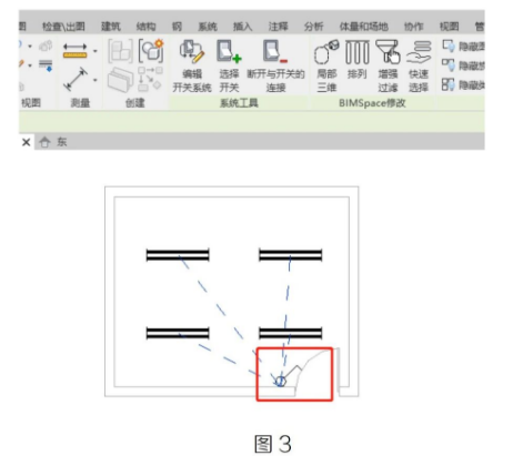腿腿教学网-Revit中照明设备如何新建开关系统图文教程（文/XT）