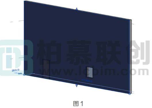 腿腿教学网-Revit中如何让装饰面也显示主墙体上的门窗图文教程（文/baishao） 