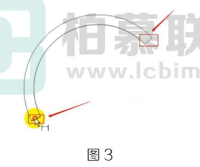 腿腿教学网-Revit中如何进行弧长标注方法的图文教程（文/HJZ）