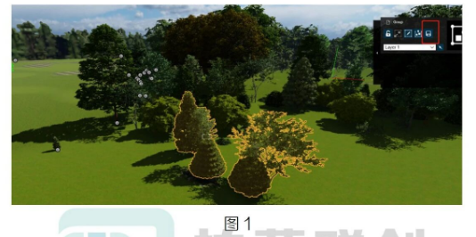 腿腿教学网-Lumion如何加载自定义植物组团方法的图文教程（文/cheating cat）