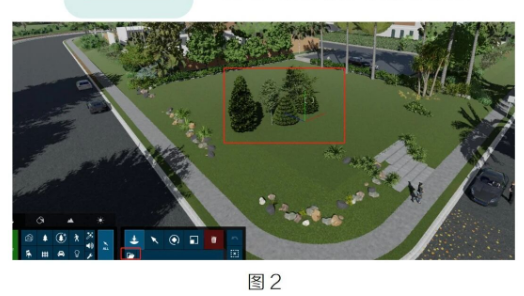 腿腿教学网-Lumion如何加载自定义植物组团方法的图文教程（文/cheating cat）