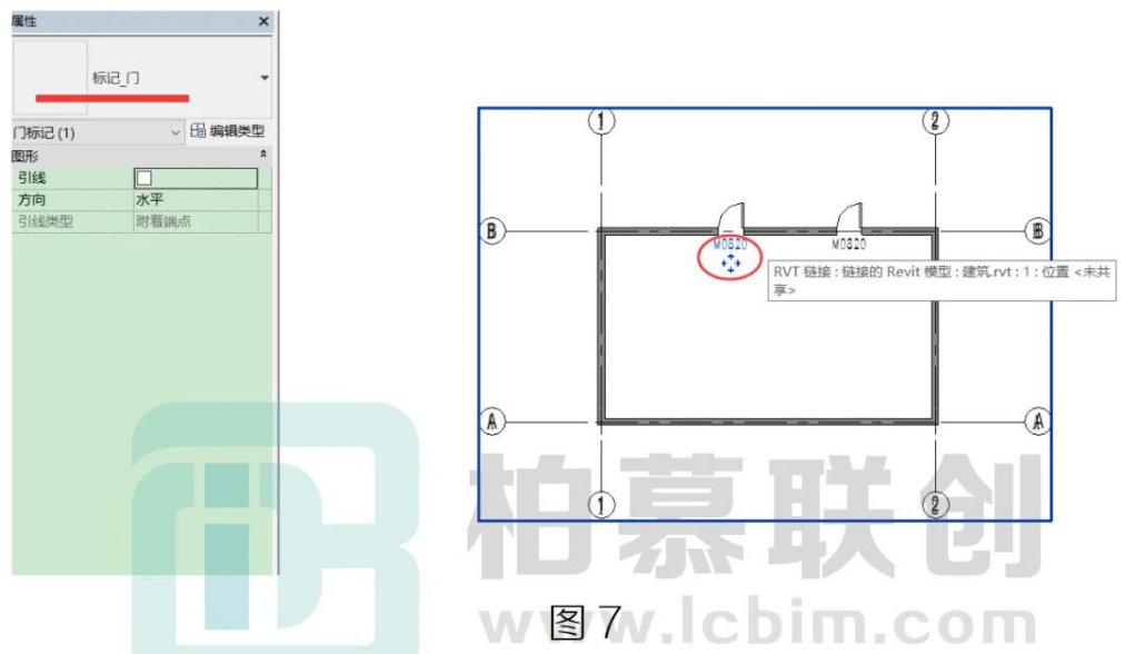 image.png 腿腿教学网-Revit中如何显示链接文件中的注释文字图文教程(文/YL)