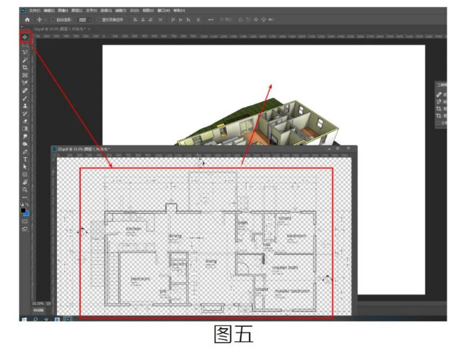 腿腿教学网-Revit二三维叠合图制作图文教程（文/区展聪）