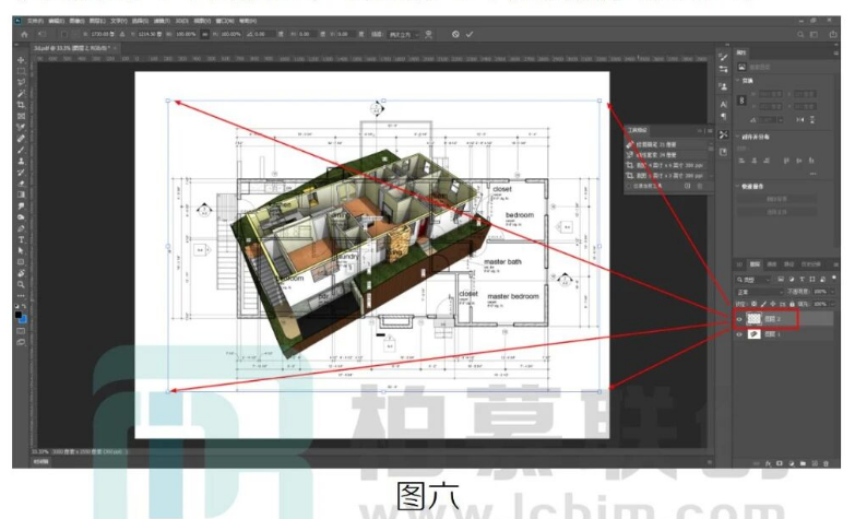 腿腿教学网-Revit二三维叠合图制作图文教程（文/区展聪）