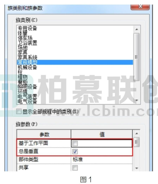 腿腿教学网-BIM教程 |  Revit中 “总是垂直”与“基于工作平面”参数的区别与应用的图文教程（文/BIM小小）