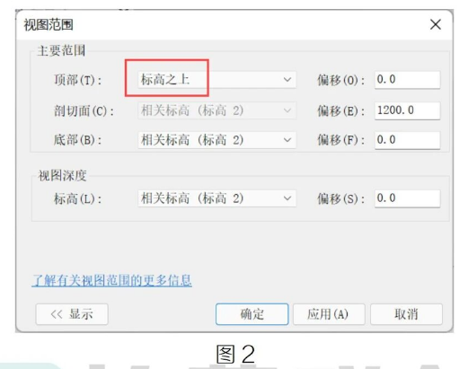 image.png 腿腿教学网-BIM教程 | Revit中视图范围中的标高之上图文教程(文/BIM小妹)