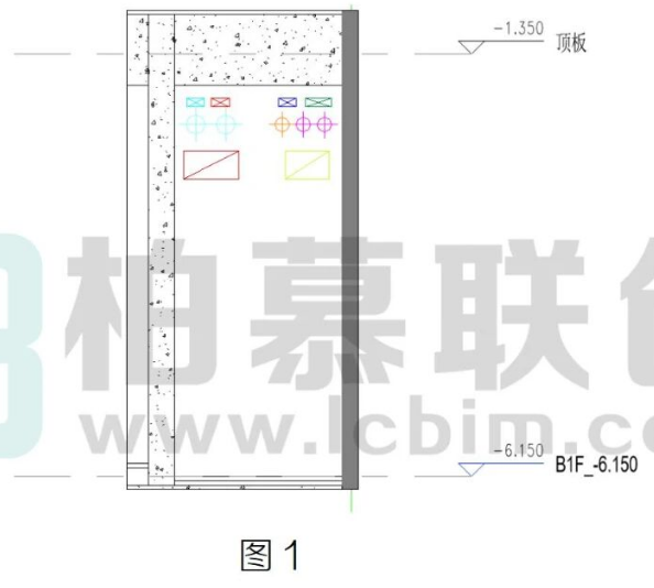 腿腿教学网-BIM教程 | Revit剖面视图中无法捕捉机电系统图元的边界解决方法的图文教程（文/小七）