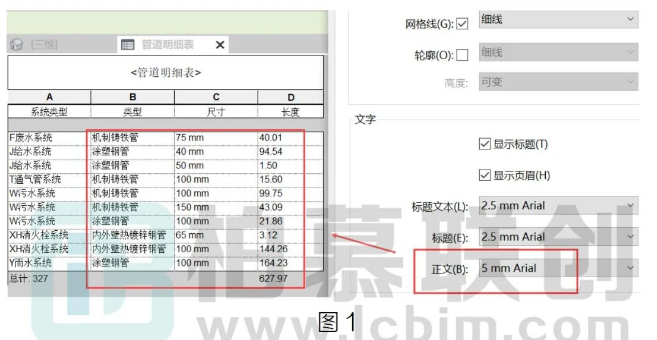 image.png 腿腿教学网-BIM教程 | Revit中明细表字体放大技巧的图文教程(文/普者青创)