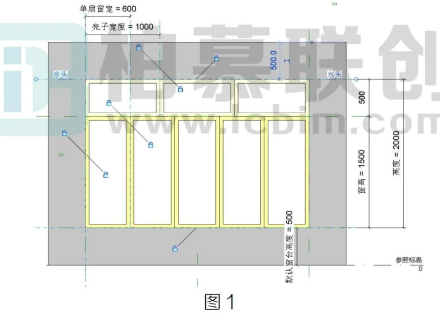 image.png 腿腿教学网-BIM教程 | Revit中如何让有亮窗与无亮窗共存方法的图文教程(文/WQ)