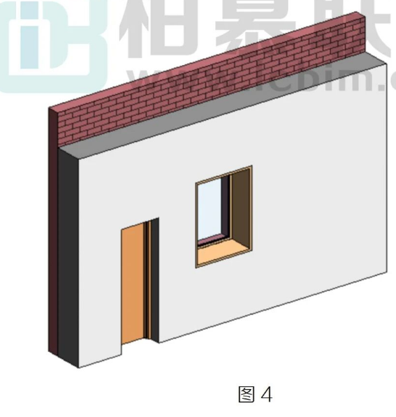 image.png 腿腿教学网-BIM教程 | Revit中如何在两片贴在一起的墙上开门窗洞口方法的图文教程(文/BIM小小)