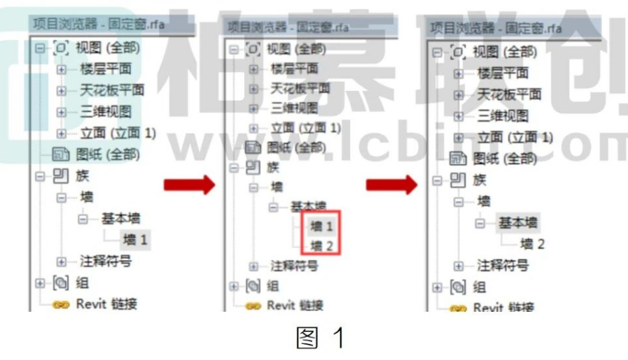 image.png 腿腿教学网-BIM教程 | Revit中如何将公制窗改为幕墙窗方法的图文教程(文/HL)