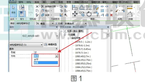 腿腿教学网-BIM教程 | Revit注释标记族方向问题总结的图文教程（文/WFC）