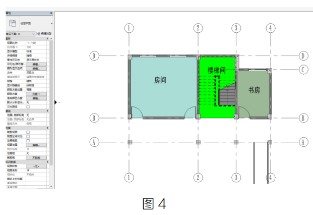 腿腿教学网-BIM教程 | Revit中标记房间时如何生成颜色方法的图文教程（文/李思怡）