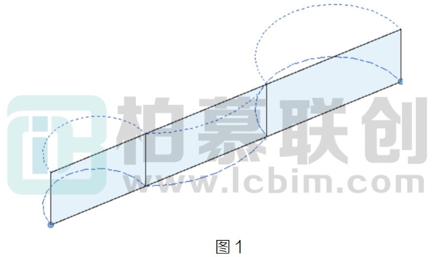 腿腿教学网-BIM教程 | Revit绘制弧形幕墙方法的图文教程（文/ST）