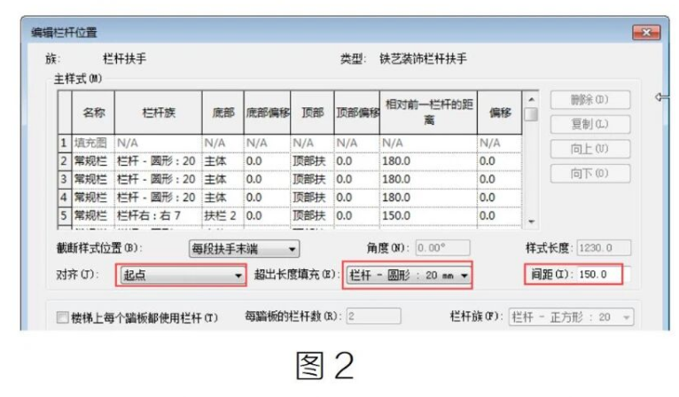 image.png 腿腿教学网-BIM教程 | Revit中栏杆扶手样式的自动匹配方法的图文教程(文/小七)