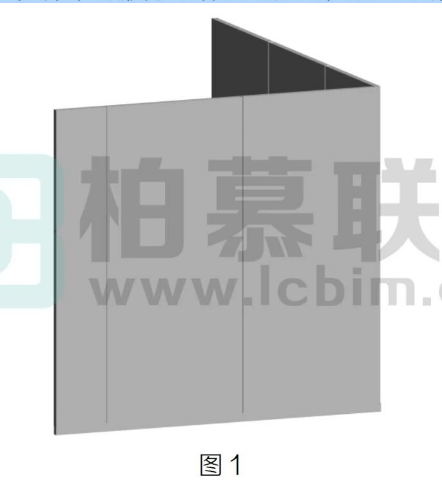 image.png 腿腿教学网-BIM教程 | Revit中如何处理幕墙转角处嵌板自动连接方法的图文教程(文/小七)