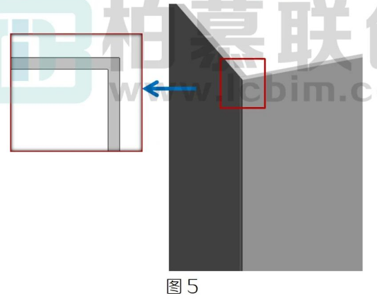 image.png 腿腿教学网-BIM教程 | Revit中如何处理幕墙转角处嵌板自动连接方法的图文教程(文/小七)