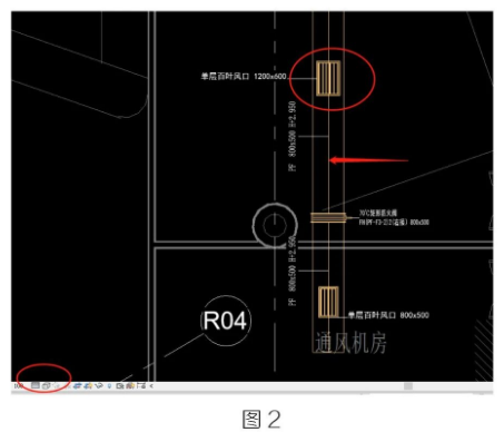 image.png 腿腿教学网-BIM教程 | Revit中出图时风口看不见怎么办的解决方法图文教程(文/向俊飞)