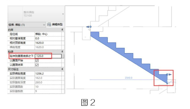 腿腿教学网-BIM教程 | Revit楼梯末端细节处理方法的图文教程（文/BIM小妹）