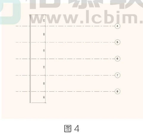 腿腿教学网-BIM教程 |  Revit中利用辅助墙一键标注轴网图文教程（文/王静）