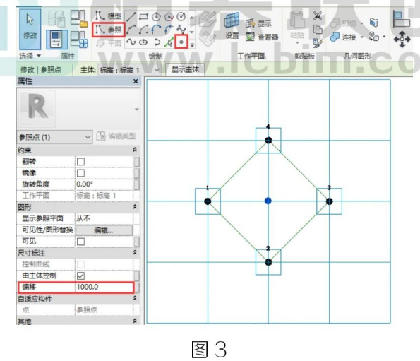 腿腿教学网-BIM教程 | Revit基于填充图案的钢构网架方法的图文教程（文/柏慕联创宁夏办事处）