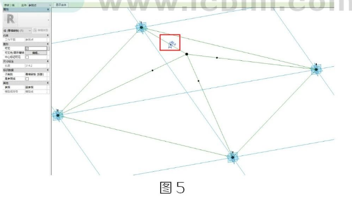 腿腿教学网-BIM教程 | Revit基于填充图案的钢构网架方法的图文教程（文/柏慕联创宁夏办事处）