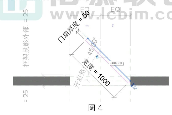 腿腿教学网-BIM教程 | Revit制作可开启关闭的门族方法的图文教程（文/柏慕联创宁夏办事处）