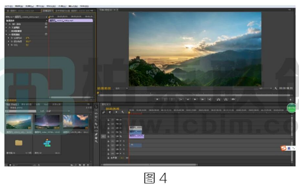 腿腿教学网-BIM教程 | Premiere视频分屏效果方法的图文教程（文/柏慕联创山西分公司）
