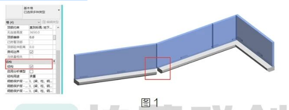 腿腿教学网-BIM教程 | Revit墙下条形基础处理技巧方法的图文教程（文/萝卜）