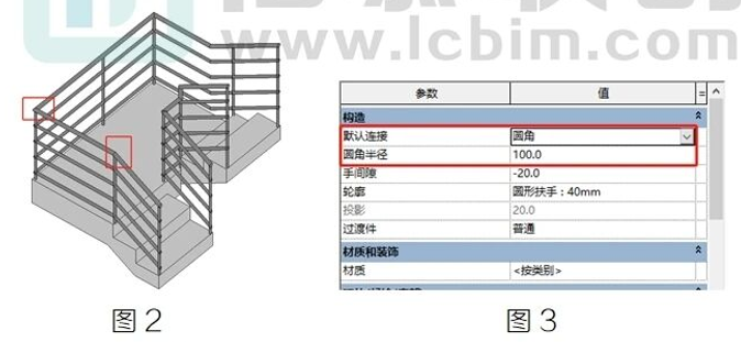 腿腿教学网-BIM教程 | Revit中关于顶部扶栏的连接图文教程（文/BIM小妹）